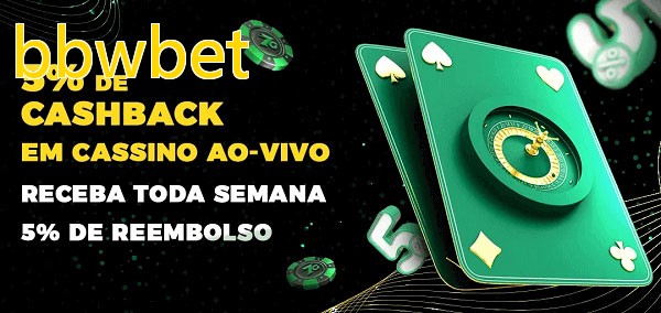 Promoções do cassino ao Vivo bbwbet